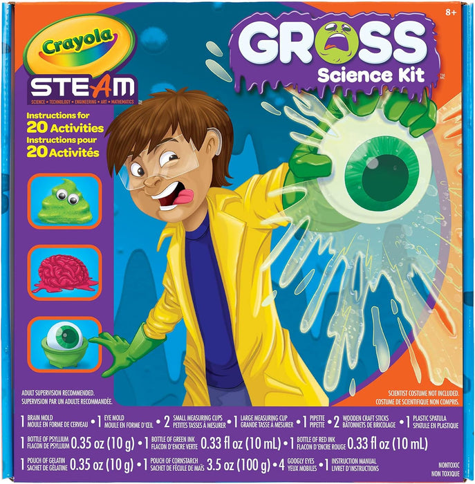 Kit Crayola Stem Gross Science